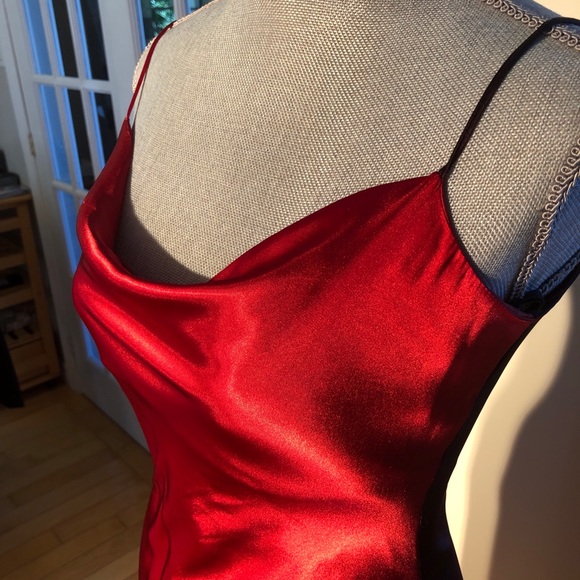 DRESS SUPER SEXY OMBRE ASYMMETRIC LACE UP DRESS - Picture 4 of 10